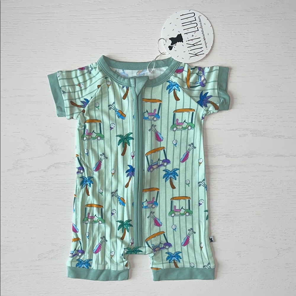Kiki + Lulu Fore O’Clock Golf Shortie Romper 0-3 18-24 months